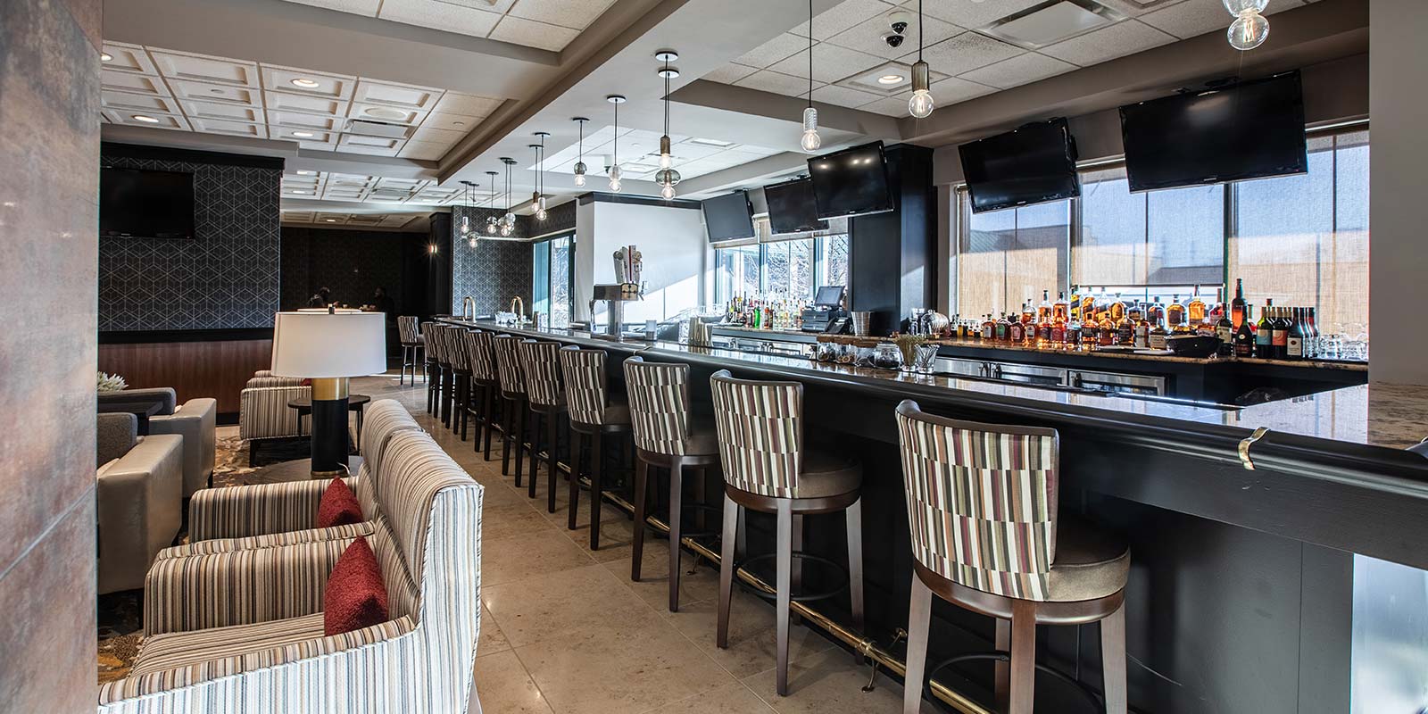 Interior shot of the French Quarter Bar