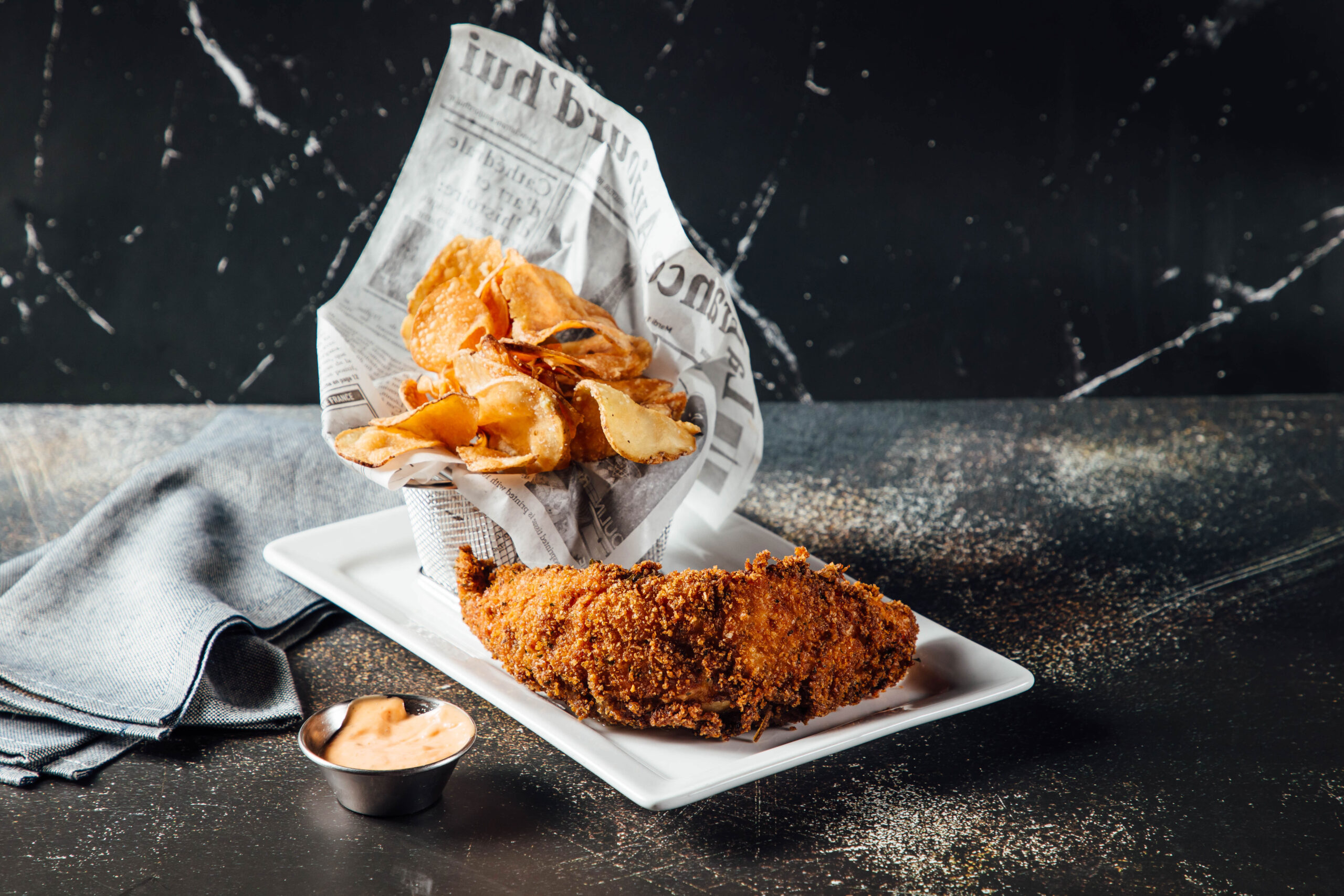 French quarter food menu options