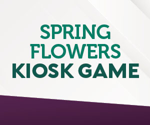 Spring Flowers Kiosk Game