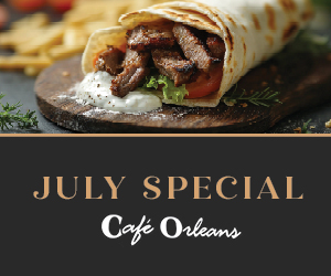July Special - Cafe Orleans