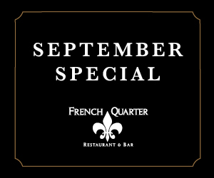 September Special French Quarter