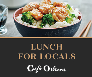 Lunch For Locals - Cafe Orleans