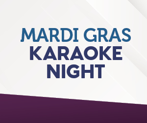 Mardi Gras Karaoke Night