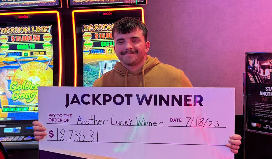 Charles got a lucky win on Golden Century