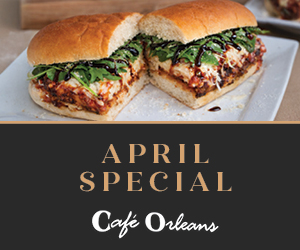 April Special - Cafe Orleans