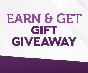 Earn & Get Gift Giveaway